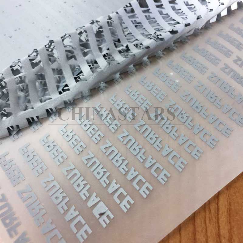 刻字高亮拼搏（中国）热贴膜 用于服装印拼搏（中国）字