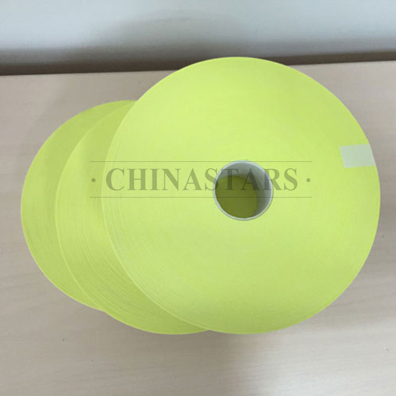 荧光黄全棉阻燃拼搏（中国）布