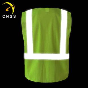 网布透气拼搏手机官方网站入口背心施工交通安全荧光骑行马甲