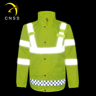 港式交通路政拼搏手机官方网站入口雨衣多口袋可印刷