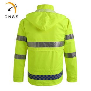 港式交通路政拼搏手机官方网站入口雨衣多口袋可印刷