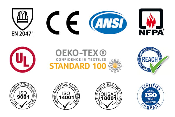 拼搏手机官方网站入口证书EN20471证书